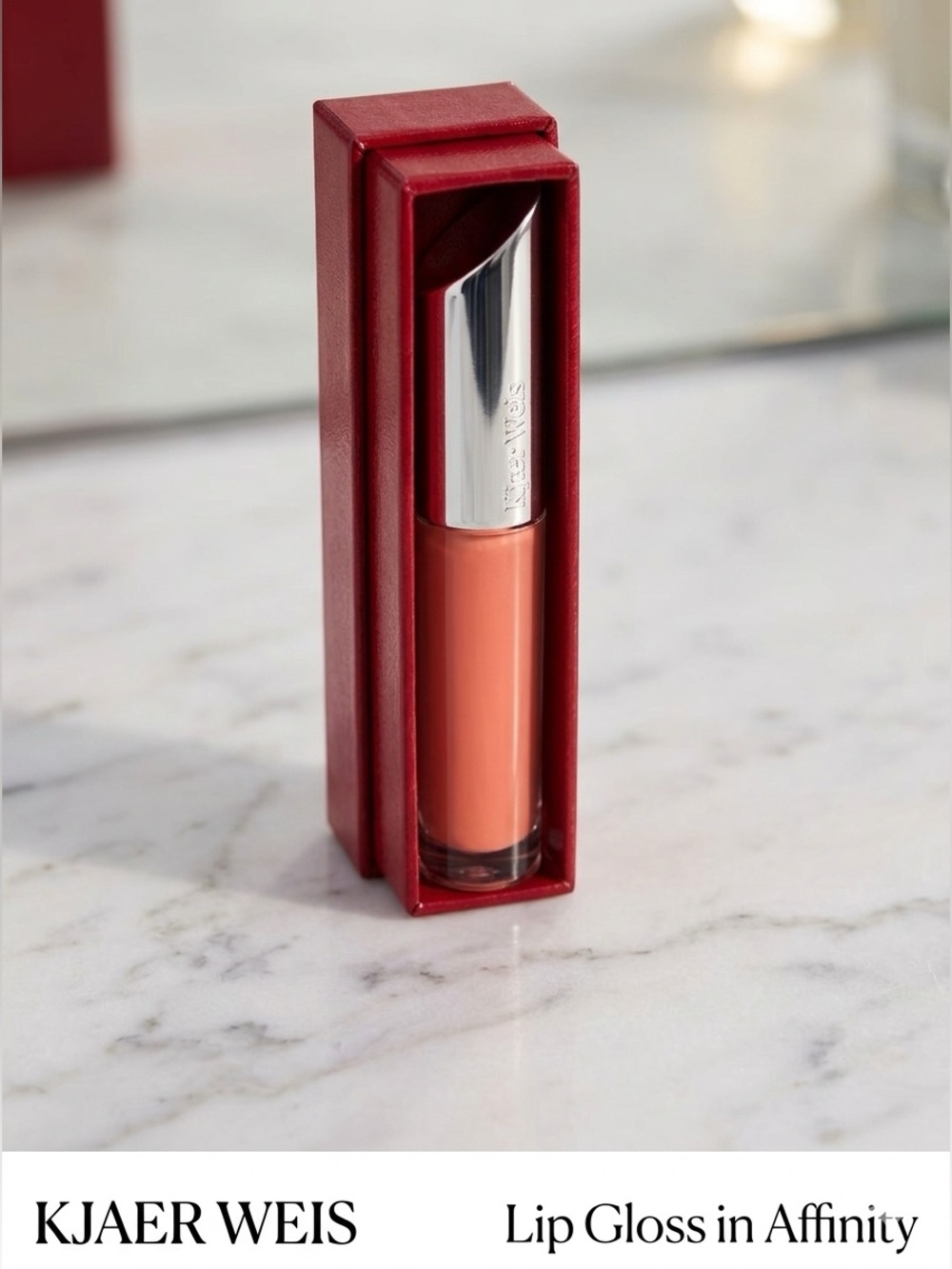 KJAER WEIS Lip Gloss NEW in BOX - AFFINITY